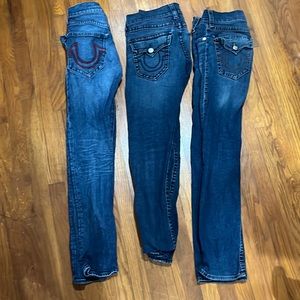 True Religion Jeans - 3 Pairs